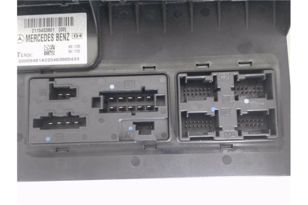 Recambio de caja fusibles/rele para mercedes-benz clase e (bm 211) berlina 3.2 e 320 cdi (211.026) referencia OEM IAM 2115453801