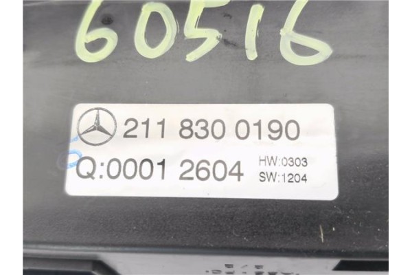 Recambio de mandos climatizador para mercedes-benz clase e (bm 211) berlina 3.2 e 320 cdi (211.026) referencia OEM IAM 211830019