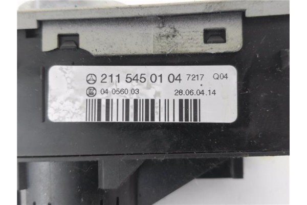 Recambio de conmutador luces para mercedes-benz clase e (bm 211) berlina 3.2 e 320 cdi (211.026) referencia OEM IAM 2115450104 4