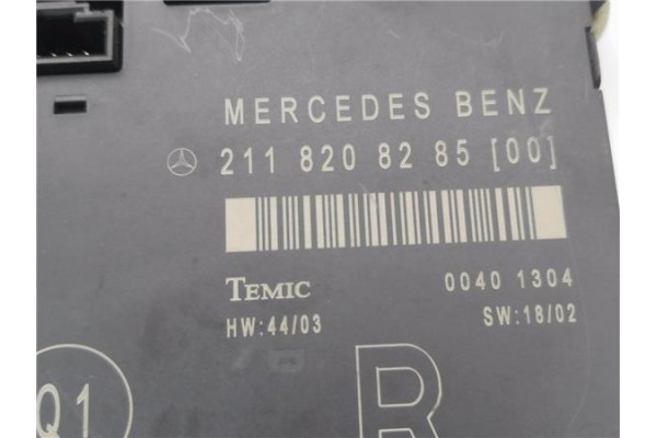 Recambio de modulo confort para mercedes-benz clase e (bm 211) berlina 3.2 e 320 cdi (211.026) referencia OEM IAM 2118208285  