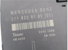 Recambio de modulo confort para mercedes-benz clase e (bm 211) berlina 3.2 e 320 cdi (211.026) referencia OEM IAM 2118208185  