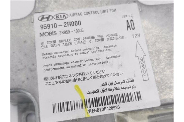 Recambio de centralita airbag para hyundai i30 (fd) 1.6 comfort referencia OEM IAM 959102R000 2R95910000 
