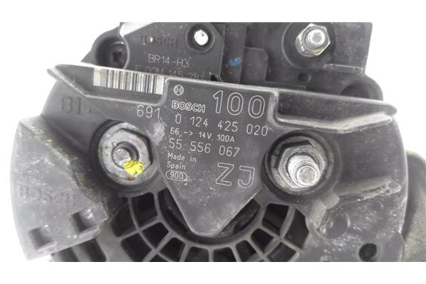 Recambio de alternador para opel meriva 1.6 referencia OEM IAM 55556067 124425020 