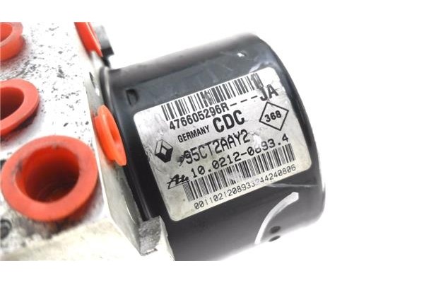 Recambio de nucleo abs para renault scenic iii (jz) 1.2 grand expression referencia OEM IAM 95CT2AAY2 476605296R 