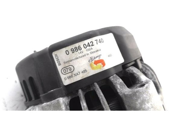 Recambio de alternador para opel corsa c 1.4 referencia OEM IAM 986042740 0986XA7485 