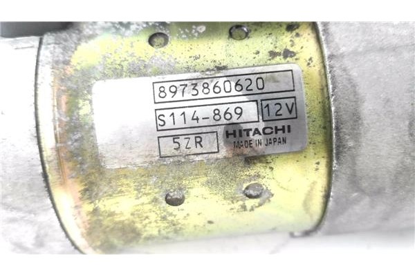 Recambio de motor arranque para opel corsa c 1.4 referencia OEM IAM 8973860620 S114869 