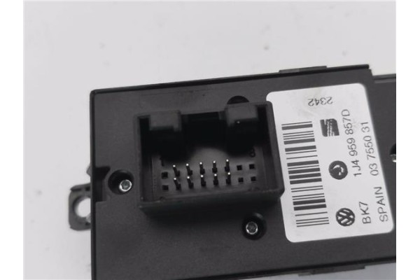 Recambio de mando elevalunas delantero izquierdo para volkswagen passat berlina (3b3) 1.9 tdi referencia OEM IAM 1J4959857D  