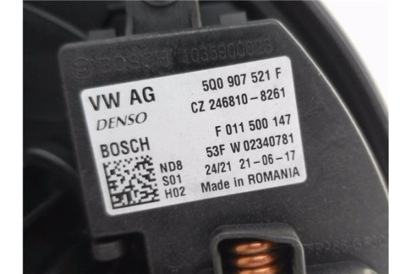 Recambio de motor calefaccion para seat ateca (khp) 1.5 style referencia OEM IAM 5WB819015 5Q0907521F 