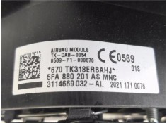 Recambio de kit airbag para seat ateca (khp) 1.5 style referencia OEM IAM 5FA880201AS 5QF959655AF 