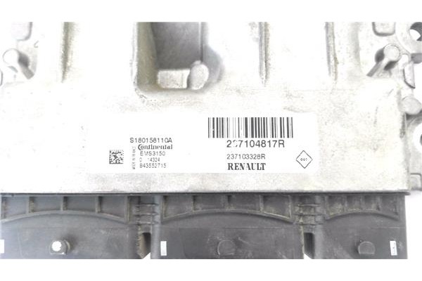 Recambio de centralita para renault scenic iii (jz) 1.2 grand expression referencia OEM IAM 297104817R 237103328R 