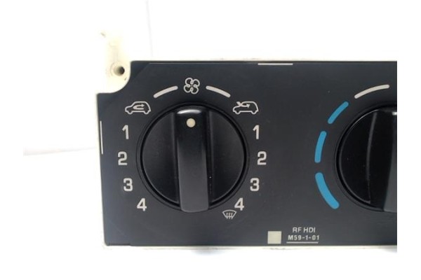 Recambio de mandos calefaccion / a.a. para peugeot partner furgón 1.6 hdi referencia OEM IAM M59HDI 030807DA 
