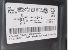 Recambio de faro delantero izquierdo para volkswagen polo v (6c1) 1.4 advance bmt referencia OEM IAM 6R1941007G 1EE24705109 