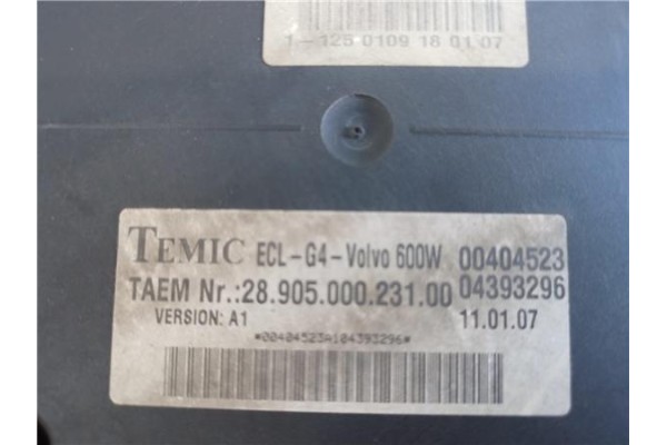 Recambio de electroventilador para volvo xc90 d5 referencia OEM IAM 31368075  