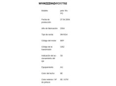 volkswagen polo iv (9n1) del año 2004