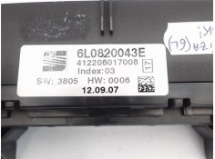 Recambio de mandos climatizador para seat ibiza (6l1) referencia OEM IAM 6L0820043E 412206017008 
