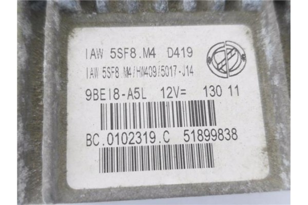 Recambio de centralita para fiat ii panda (169) 1.2 referencia OEM IAM 51899838 IAW5SF8 