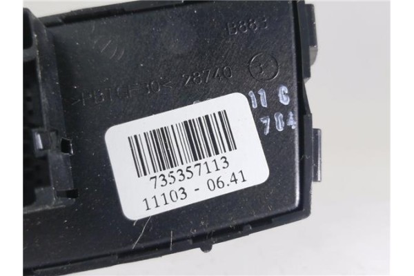 Recambio de interruptor luces emergencia para fiat ii panda (169) 1.2 referencia OEM IAM 735357113  