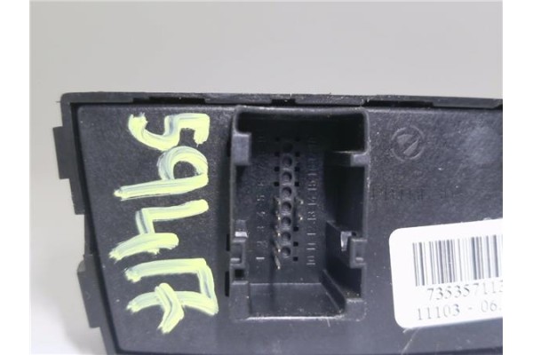 Recambio de interruptor luces emergencia para fiat ii panda (169) 1.2 referencia OEM IAM 735357113  