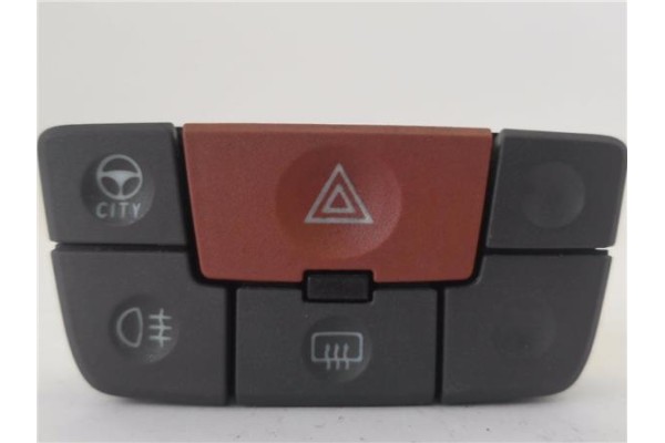 Recambio de interruptor luces emergencia para fiat ii panda (169) 1.2 referencia OEM IAM 735357113  