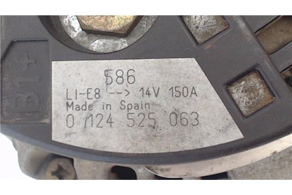 Recambio de alternador para citroen c5 berlina 2.0 audace referencia OEM IAM 0124525063  