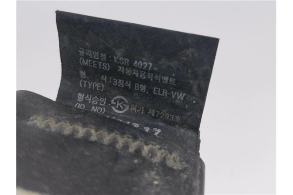Recambio de juego cinturones trasero para hyundai galloper ii (jk-01) 2.5 tci d referencia OEM IAM KSR4027  