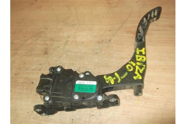 Recambio de potenciometro pedal gas para seat ibiza berlina (6j5) 1.4 16v referencia OEM IAM 6Q1721503M  