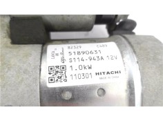 Recambio de motor arranque para fiat ii panda (169) 1.2 referencia OEM IAM S114943A 51890631 
