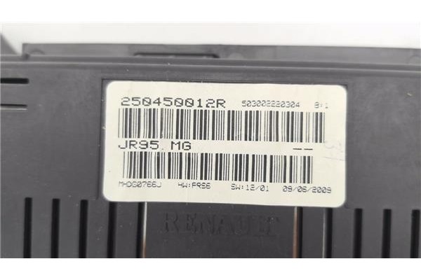 Recambio de cuadro completo para renault grand scénic iii (jz0/1_) 1.5 dci referencia OEM IAM 250450012R JR95MG 