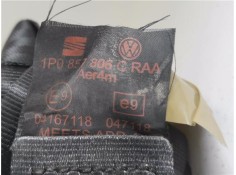Recambio de cinturon seguridad trasero derecho para seat leon (1p1) 1.4 tsi referencia OEM IAM 1P0857806C  