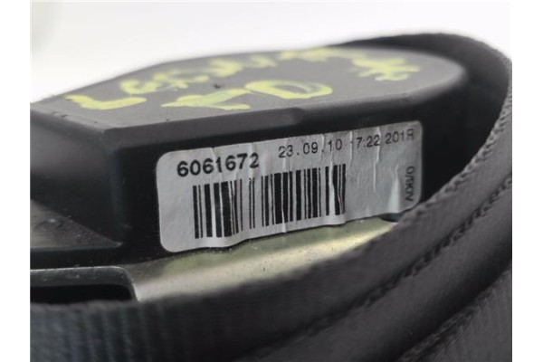 Recambio de cinturon seguridad trasero derecho para seat leon (1p1) 1.4 tsi referencia OEM IAM 1P0857806C 6061672 
