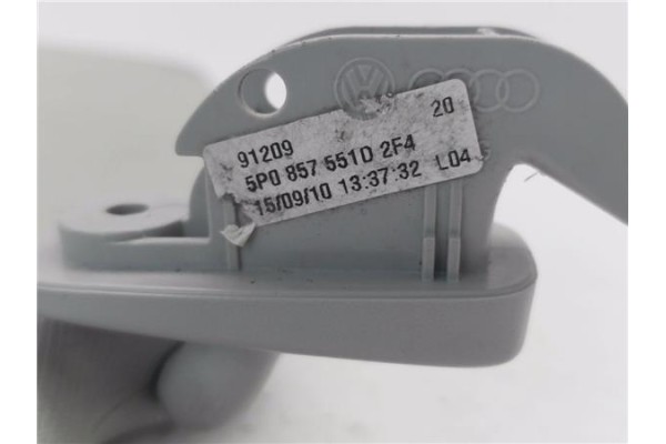 Recambio de parasol izquierdo para seat leon (1p1) 1.2 reference referencia OEM IAM 5P0857551D  