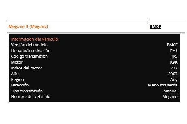 renault megane ii (bm0/1_, cm0/1_) del año 2005