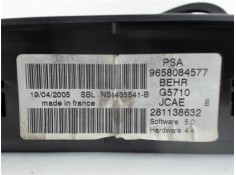 Recambio de mandos climatizador para citroen c4 coupe 1.6 hdi referencia OEM IAM 9658084577 G5710 
