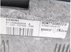 Recambio de centralita para renault megane i (ba0/1_) 1.6 i (ba0l) referencia OEM IAM 7700860319 S115300203A 