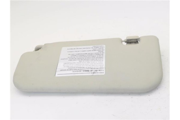 Recambio de parasol derecho para hyundai i10 (pa) 1.2 classic referencia OEM IAM 852200X  