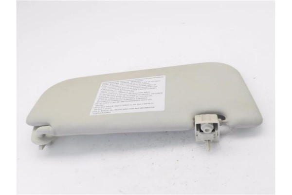 Recambio de parasol izquierdo para hyundai i10 (pa) 1.2 classic referencia OEM IAM 852100 852100X070DU 
