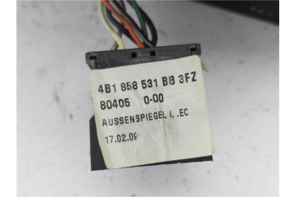 Recambio de retrovisor electrico izquierdo para audi a6 berlina (4b2) 2.8 referencia OEM IAM 4B1858531B  