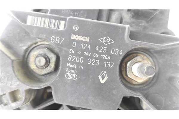 Recambio de alternador para renault clio iii 1.6 16v referencia OEM IAM 8200323137 124425034 