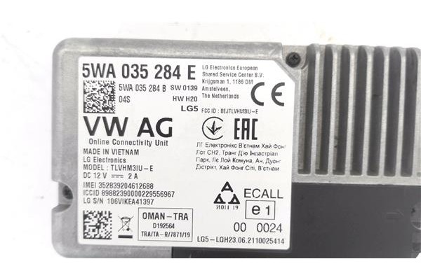 Recambio de centralita para seat ateca (khp) 1.5 style referencia OEM IAM 5WA035284E  