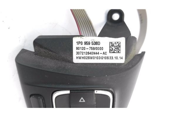Recambio de mando multifuncion para seat altea xl (5p5) 1.6 tdi referencia OEM IAM 1P0959538D 1P0959537H 