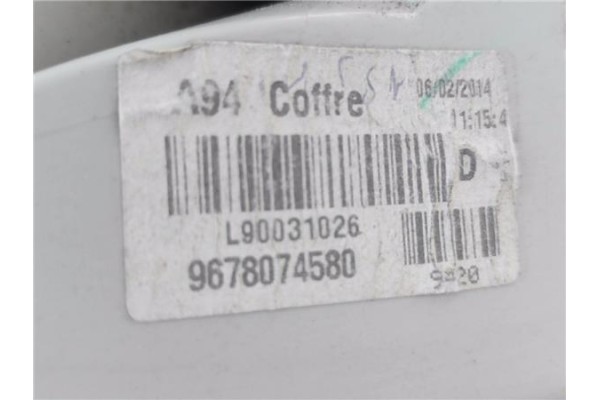 Recambio de piloto porton trasero derecho para peugeot 2008 1.2 access referencia OEM IAM 9678074580  