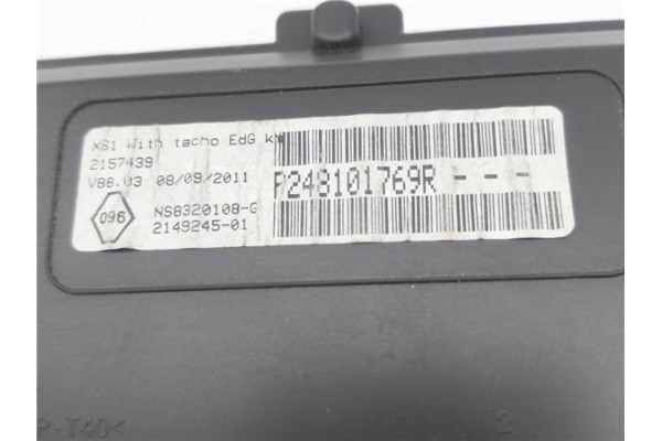 Recambio de cuadro completo para renault kangoo ii (f/kw0) 1.5 expression profesional referencia OEM IAM P248101769R  