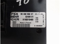 Recambio de mandos climatizador para peugeot 206 referencia OEM IAM 96430550XT E242601/9140010483 