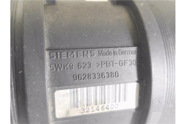 Recambio de caudalimetro para citroen xsara picasso 2.0 hdi referencia OEM IAM 9628336380 5WK9623 