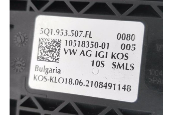 Recambio de mando intermitencia para seat ateca (khp) 1.5 style referencia OEM IAM 5Q1953507FL 1051835001 