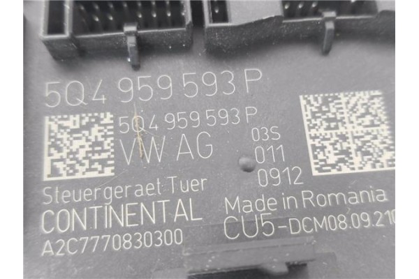 Recambio de modulo confort para seat ateca (khp) 1.5 style referencia OEM IAM 5Q4959593P  