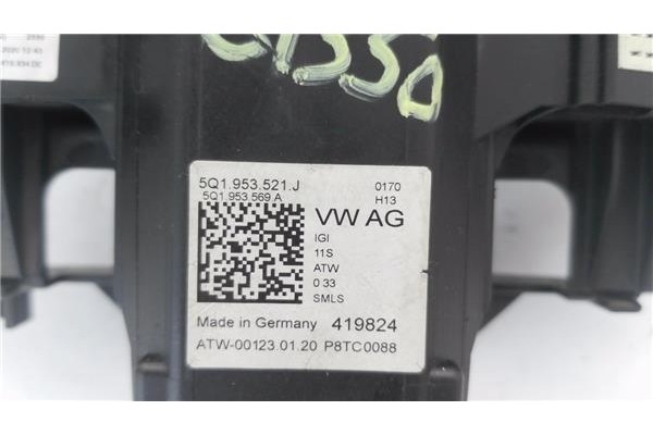 Recambio de mando intermitencia para seat ateca (khp) 1.5 style referencia OEM IAM 5Q1953521J 5Q1953502AJ 