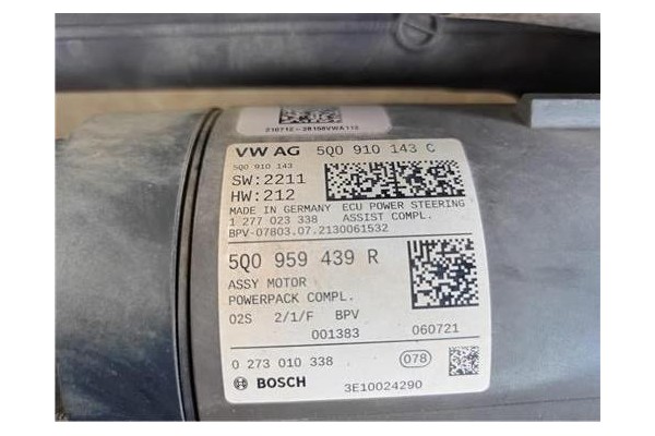 Recambio de cremallera direccion electrica para seat ateca (khp) 1.5 style referencia OEM IAM 5Q0959439R 273010338 