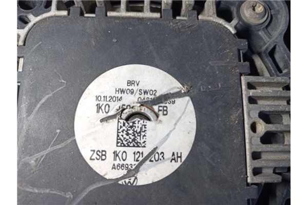 Recambio de electroventilador para seat altea xl (5p5) 1.6 tdi referencia OEM IAM 1K0121203AH A48574111 