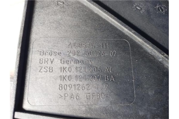 Recambio de electroventilador para seat altea xl (5p5) 1.6 tdi referencia OEM IAM 1K0121203AH A48574111 